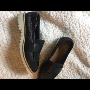 Vegan leather modern loafers